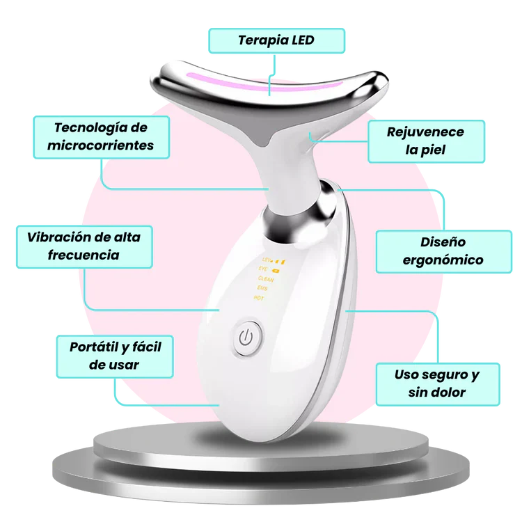 Masajeador Facial GlowLift | Reduce Papada | Noare