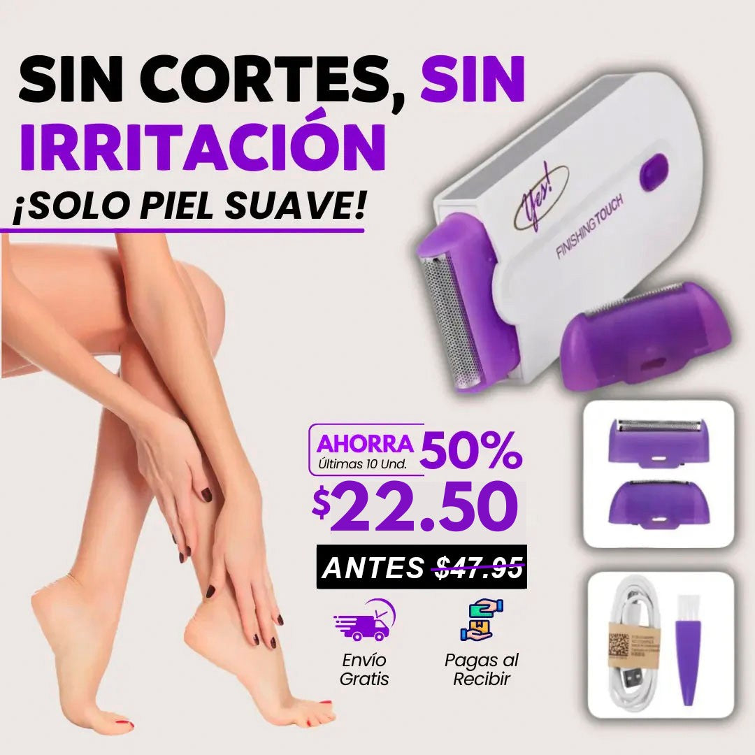 SilkLight Depiladora Sin Irritaciones Práctica y Portátil | Noare