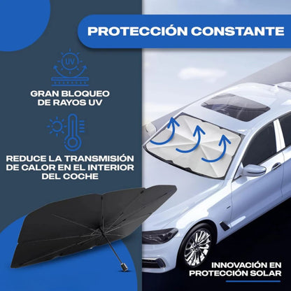 Parasol Coche Anti Calor UV | Tamaño Universal | Noare