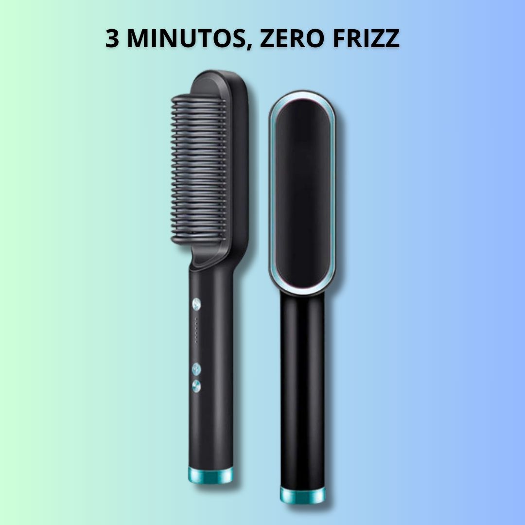 Cepillo Alisador Gold Noare | Alisado Rápido + Sin Daños | Noare