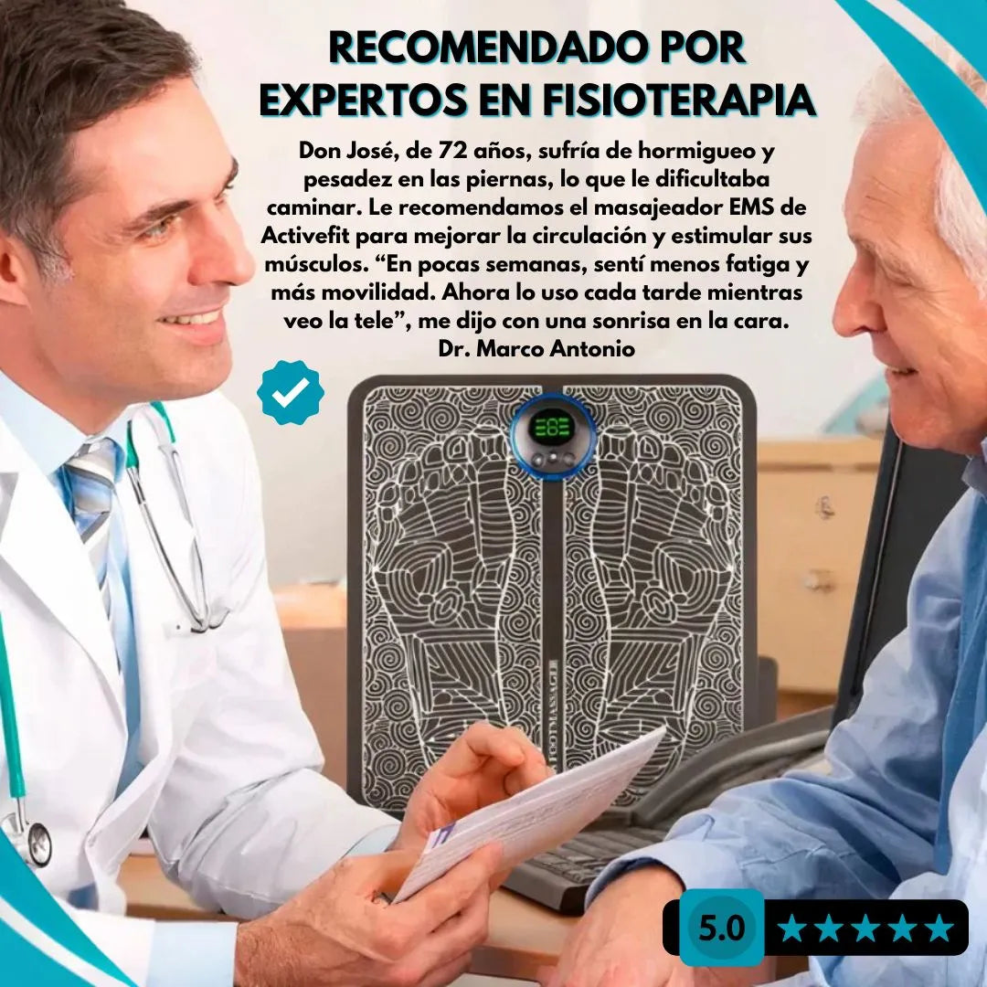NeuroStep Pro™ - Masajeador de Pies EMS con Calcetines GRATIS | Noare