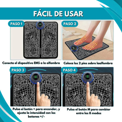 NeuroStep Pro™ - Masajeador de Pies EMS con Calcetines GRATIS | Noare