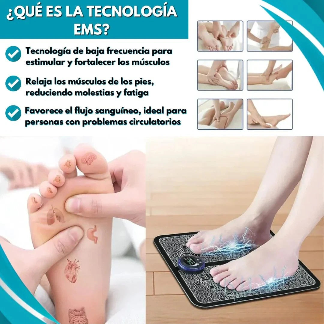 NeuroStep Pro™ - Masajeador de Pies EMS con Calcetines GRATIS | Noare