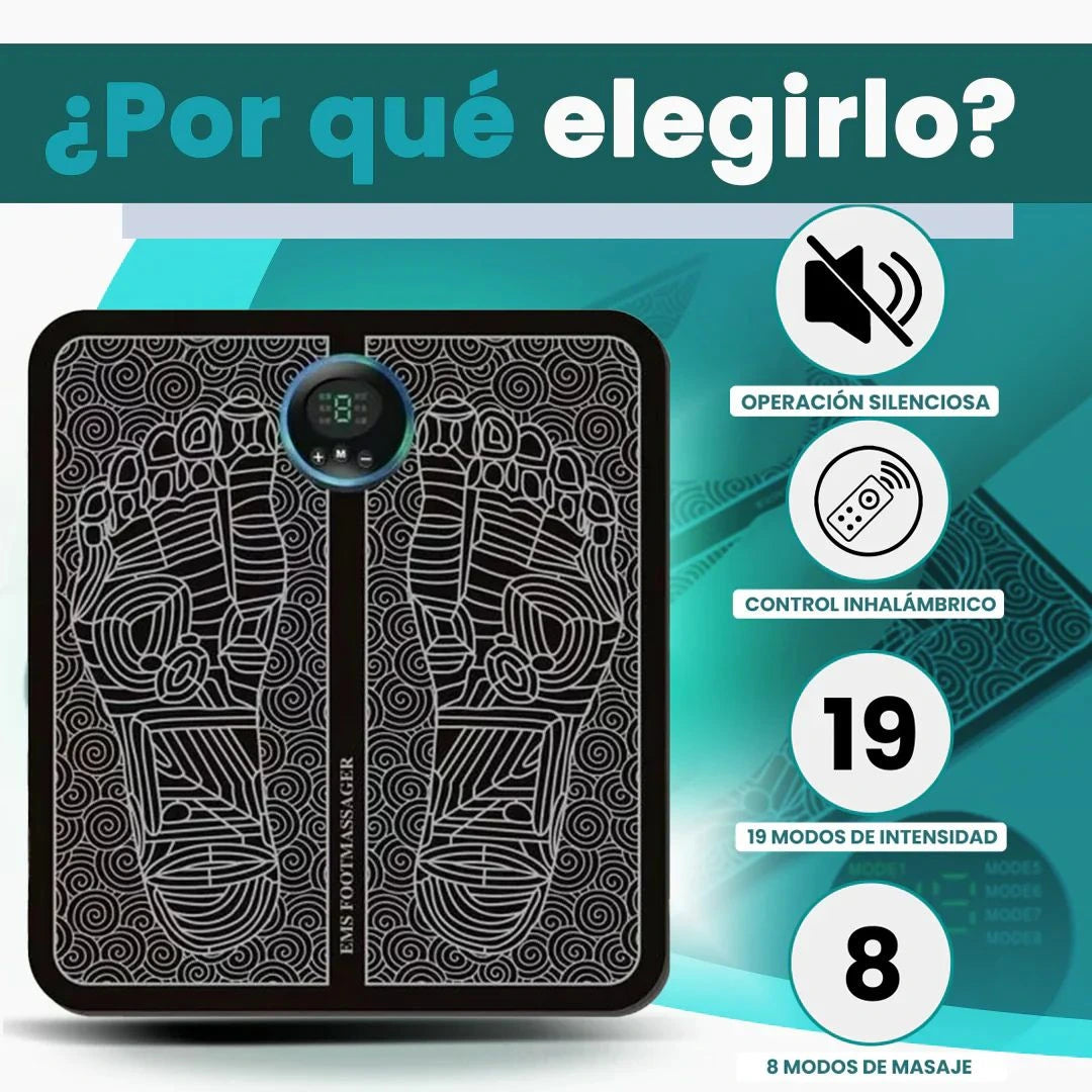 NeuroStep Pro™ - Masajeador de Pies EMS con Calcetines GRATIS | Noare