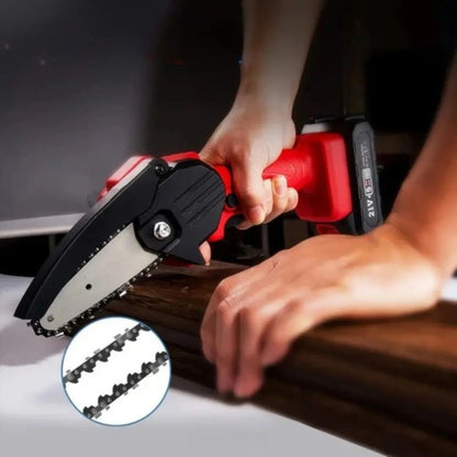 Mini Motosierra Eléctrica Portátil 48V | + 1 Batería + Maleta GRATIS | Noare