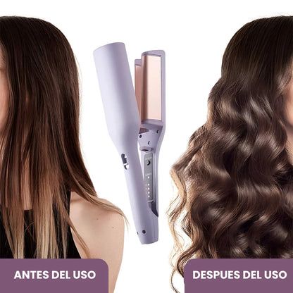 Rizador AuraWave™ | Ondas Naturales + Cerámica | Noare