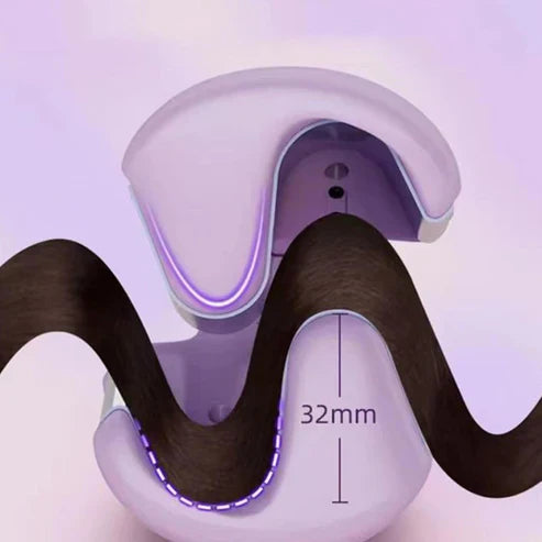 Rizador AuraWave™ | Ondas Naturales + Cerámica | Noare