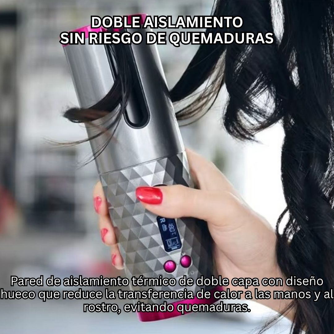 Rizador Automático Curlé Noare | Rizos Duraderos + Sin Quemaduras