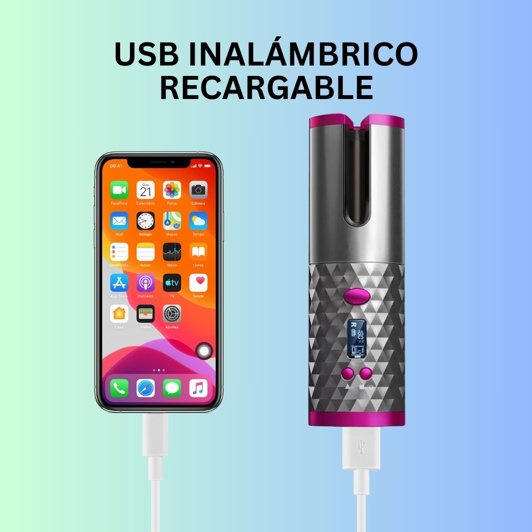 Rizador Automático Curlé Noare | Rizos Duraderos + Sin Quemaduras