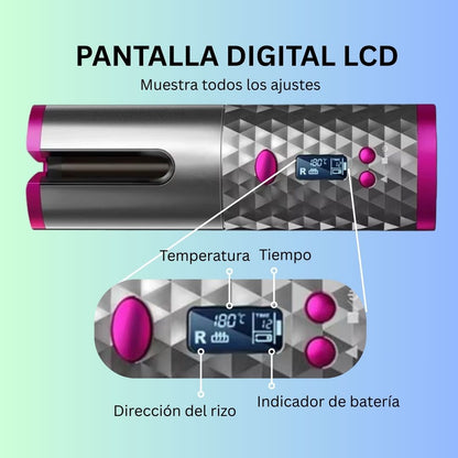 Rizador Automático Curlé Noare | Rizos Duraderos + Sin Quemaduras