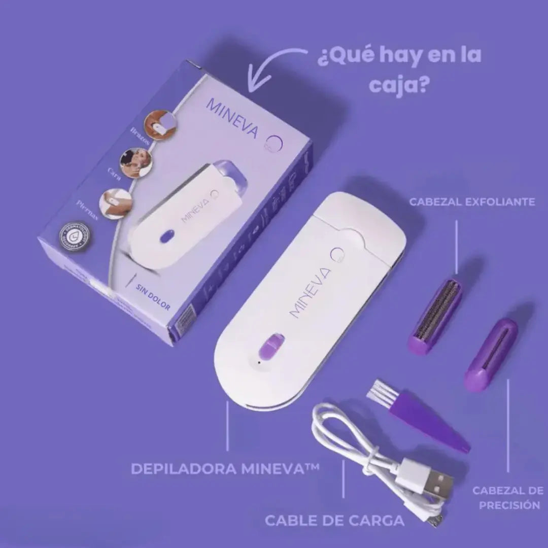 SilkLight Depiladora Sin Irritaciones Práctica y Portátil | Noare