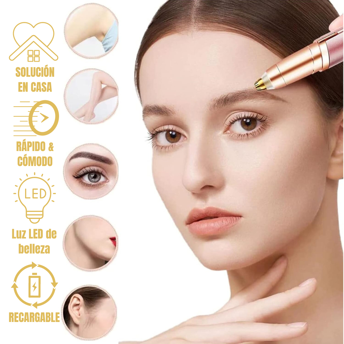 Depiladora Facial Indolora | ClearSkin | Noare